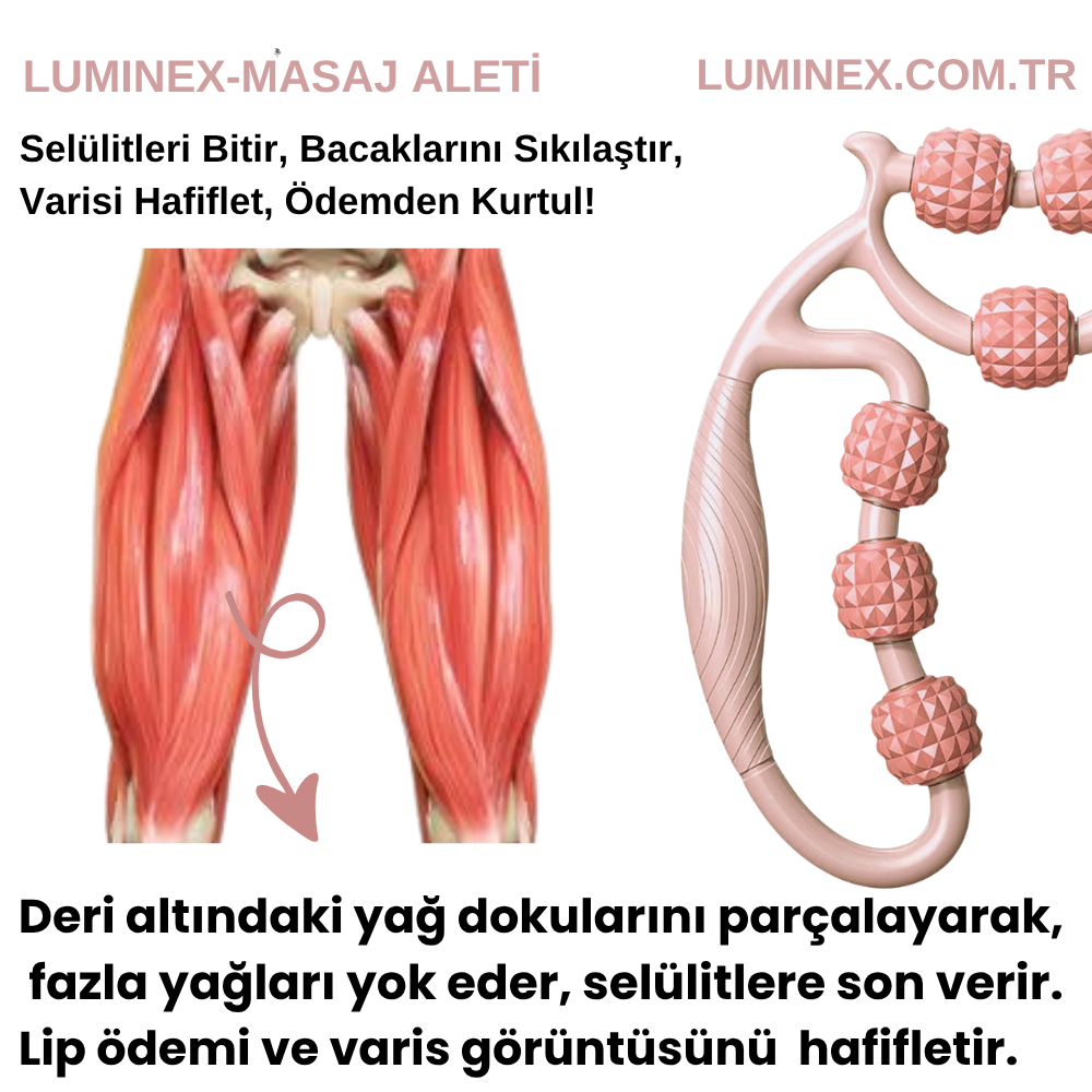 Lumınex-Bacak İncelten ve Sıkılaştıran Masaj Aleti