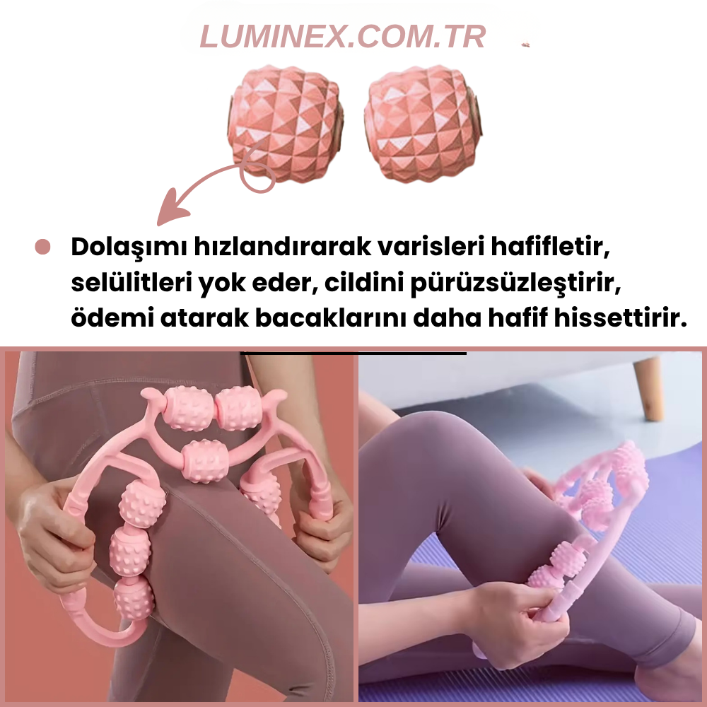 Lumınex-Bacak İncelten ve Sıkılaştıran Masaj Aleti