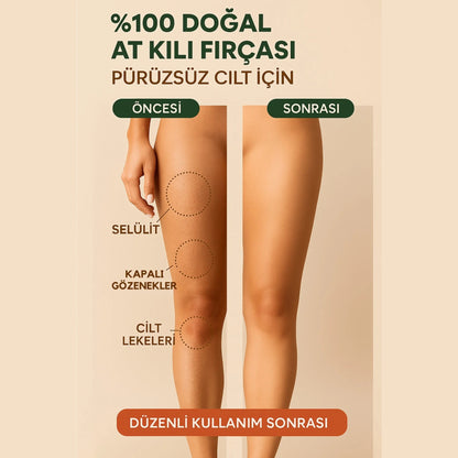 Selülit Karşıtı Sıkılaştırıcı Vücut Bakım Fırçası