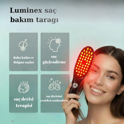 Luminex-Saç Güçlendirme ve Dökülme Karşıtı Bakım Tarağı