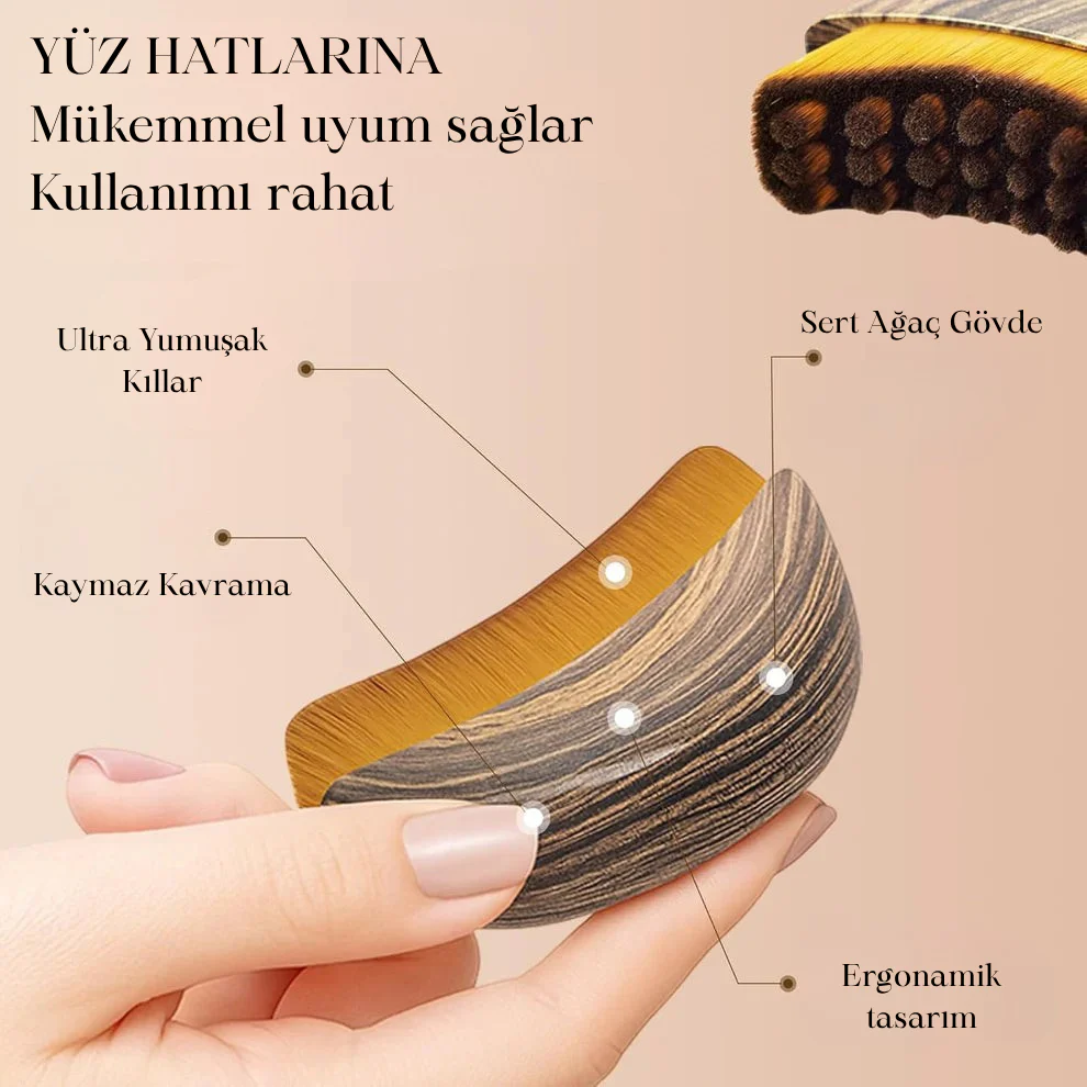 Toparlayıcı ve Yüz Şekillendirici Bakım Fırçası